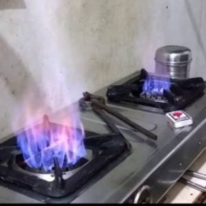 Biogas Stove (Double burner)